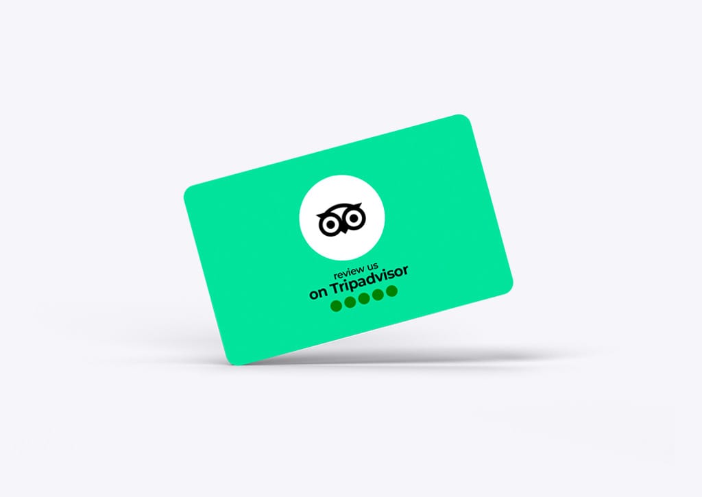 Tripadvisor | TapToConnect™ Review Card